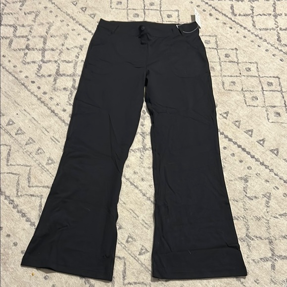 Yogipace,Belt Loops,Women's Regular Flare Yoga Dress Pants - Picture 2 of 9